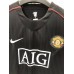 Manchester United 07/08 Away Black Soccer Jersey